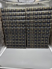 VTG 1943 Encyclopedia Britannica 1768 24 Volumes USA Navy Blue Excellent Cond. picture
