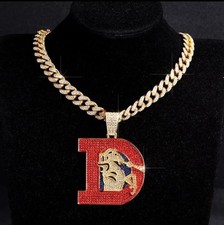 Throwback Classic Denver Broncos Chain 24