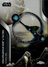 2025 Topps Stars Wars Hyperspace - Obi Wan's Delta-7 Jedi Starfighter #MOM-10 picture