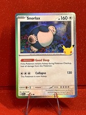 The Pokémon Company Pokemon TCG Snorlax 119/128 SV 151 Rare Holo EN 2026 30C picture