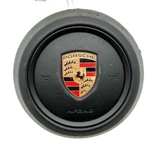 2017-2019 PORSCHE MACAN 95B.1 OEM LH FRONT LEFT STEERING WHEEL AIRBAG SRS BLACK picture