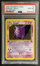 GRADED GENGAR POKÉMON CARD GRADED POKÉMON CARDS GREAT GIFT picture