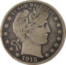 1915 F12 Barber Half Dollar, PCGS 30694484 picture