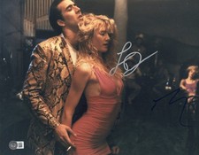 NICOLAS CAGE LAURA DERN SIGNED AUTOGRAPH WILD AT HEART 11X14 PHOTO BECKETT BAS picture