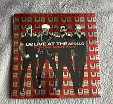 U2 Live at the Apollo For One Night Only 2 CD Fan Club Exclusive SEALED NEW picture