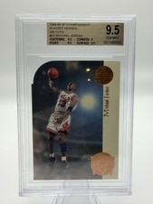 1994-95 SP Championship Michael Jordan Playoff Heroes Die Cuts #P2 Bulls BGS 9.5 picture
