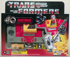 Transformers Retro 40th Anniversary Autobot BLASTER & STEELJAW G1 Reissue picture
