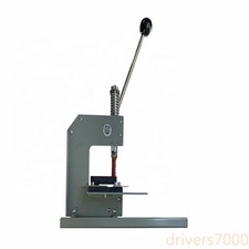 Manual Punching Machine Business Card Copper Aluminum Iron Sheet Punching picture