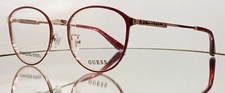 Originale GUESS GU2861-D 071 Eyeglasses BORDEAUX/ROSE GOLD New Metal 51-19-140 picture