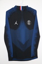 Nike 19-20 FC PSG Paris Strike Long Sleeve Drill Top Size M Vaporknit Blue picture