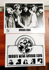 TWO RARE VTG. Original 1968 Boogie With CANNED HEAT promo publicity press photos picture