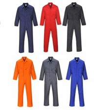 Portwest C813 Liverpool Lightweight Safety Coverall 2 Way Zipper picture