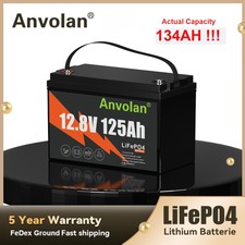 125Ah 12V Lithium Iron Phosphate Battery LiFePO4 for TrollingMotor Boat picture