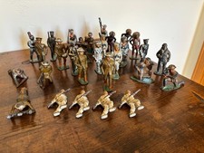 Vintage Barclay Military and Indian figurines circa 1930-1940; 29 pcs. picture