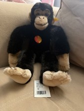 Steiff Jocko Chimpanzee Monkey 35cm Plush 060731 Vintage All Tags Germany picture
