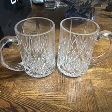 Marquis by Waterford set of 2 brookside beer mugs 20oz OH8474.  NWOB picture
