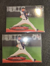 Shohei Ohtani 2014 BBM Baseball Card #137 Nippon Ham Fighters Japan Lot of 2 picture