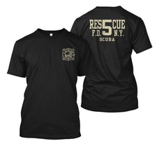 NEW FDNY Firefighter shirt NYC Rescue 5 Scuba Fire department - Unisex T-Shirt picture