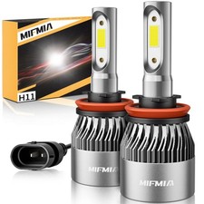 2Pcs H8 H9 H11 LED Headlight Bulbs, 100W 15000 Lumens 6500K Cool White 9005 picture