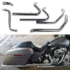 SHARKROAD Rumble Front Exhaust Pipe Set for Harley Touring 2009-2016 picture