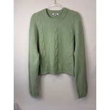 Madewell CloudSoft Drop-Shoulder Sweater Pistachio Size XL (small spot) NEW picture