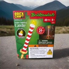 BRICKCRAFT Bricktanicals 49 Pieces Festive Flameless Candle Lights 24 Hours picture