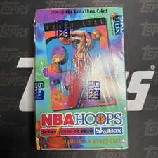 1995-96 NBA Hoops Skybox Basketball Series 1 Box Factory Sealed Unopened picture