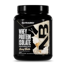 NutraBio 100% Whey Protein Isolate Protein Powder, 25g Protein with Complete picture
