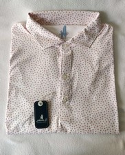 NWT MEDIUM Johnnie O Plumeria Featherweight Polo MSRP $110 picture