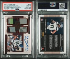 Football Pack - JSN Panini One Rookie Patch Auto /49 PSA 9 - 125 Pack Series picture