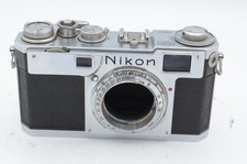 Nikon S2 35mm Rangefinder Camera Body, Chrome (Parts or Repairs) picture