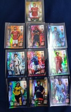 Topps match attax 2021/22  Limited 10 Cards Mbappe Haaland Ronaldo Messi foil  picture