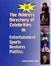 The Address Directory of Celebrities in Entertainment, Sports, Business & Po... picture