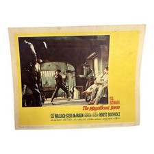 Vintage Western Movie Lobby Card The Magnificent Seven 1960 (D) picture