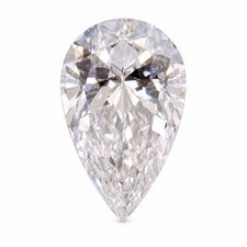 1.51 CT Pear Lab Grown Diamond D Color VS1 IGI Certified Excellent CVD picture