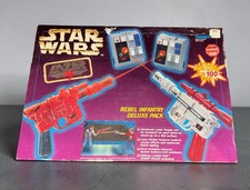 Vintage 1997 Star Wars Tiger Lazer Tag Rebel Infantry Deluxe Pack NIB Sealed picture