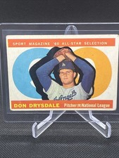 1960 Topps - High # Don Drysdale #570 picture