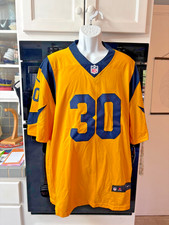 New Rare Vintage Todd Gurley Mens Yellow XL  Nike Stitched Jersey NWT picture