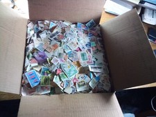 1000 Mixed Off Paper Lot of Worldwide Stamps From A Huge Inventory-Free Shipping picture