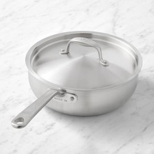 Made In Stainless-Steel Saucier, 3-Qt. picture