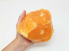Yellow Calcite XL Rough Raw Chunk, Solar Plexus Chakra, High Grade A Quality picture
