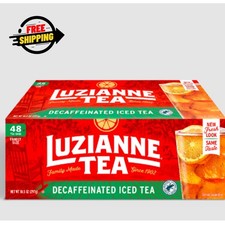 Luzianne Decaffeinated Black Iced Tea Bags, 48 Count  picture