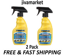Rain-X 620036 Water Repellent Plastic Treatment - 12 fl. oz each- 2 Pack picture