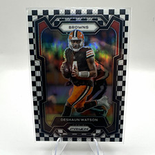 2023 Panini Prizm Deshaun Watson Black & White Checker Prizm #65 SSP Browns picture