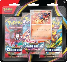 Pokemon TCG ME04 Chaos Rising 3 Pack Blister Charmeleon Sealed NEW picture