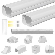 For Mini Split/Central Air Conditioner Decorative PVC 3