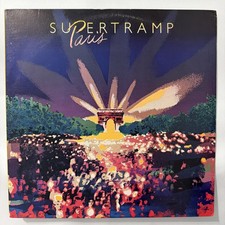 Supertramp - Paris 2x Vinyl Record LP 1980 US Pitman Pressing A&M Records picture