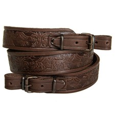 Rifle Sling Shotgun Hunting Tactical Strap Leather Shoulder Shooting Rifles Belt picture