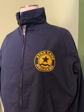 Vintage 70s Auburn Band Mechanic Jacket  Rockabilly L Star Lake Music Club picture