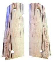1911 Colt & Clones Classic Slim Line Full size faux elephant Ivory NEW ITEM picture